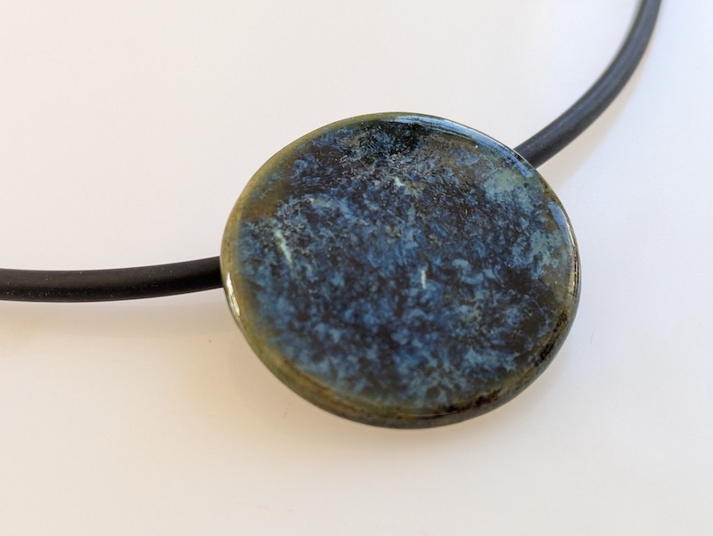 Set Keramik grün und blau