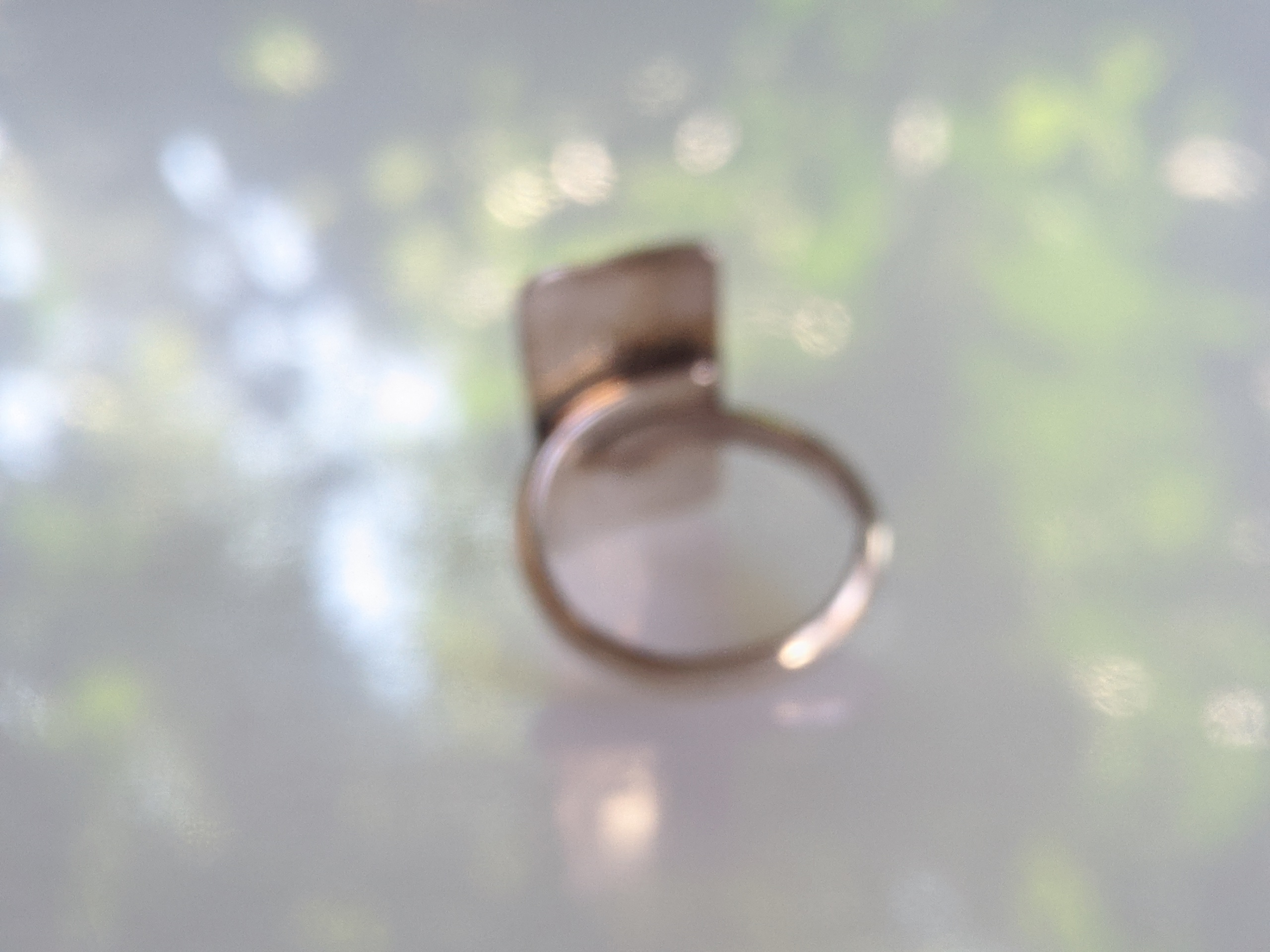 925er Silber Ring Unikat - "Alles im Fluss"