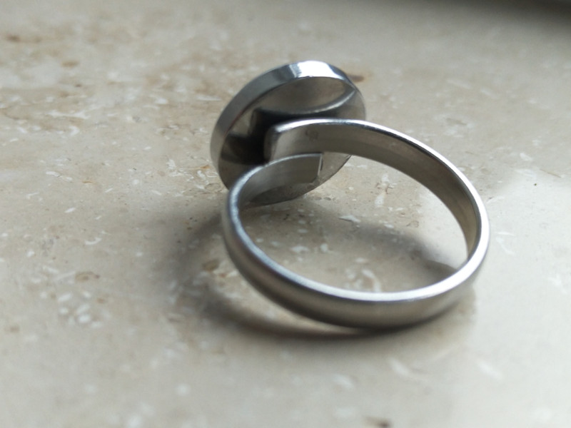 Keramik Ring - Perlmutt Keramik Ring - Perlmutt