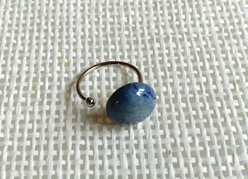 Keramik Ring - Jeans offen Keramik Ring - Jeans offen
