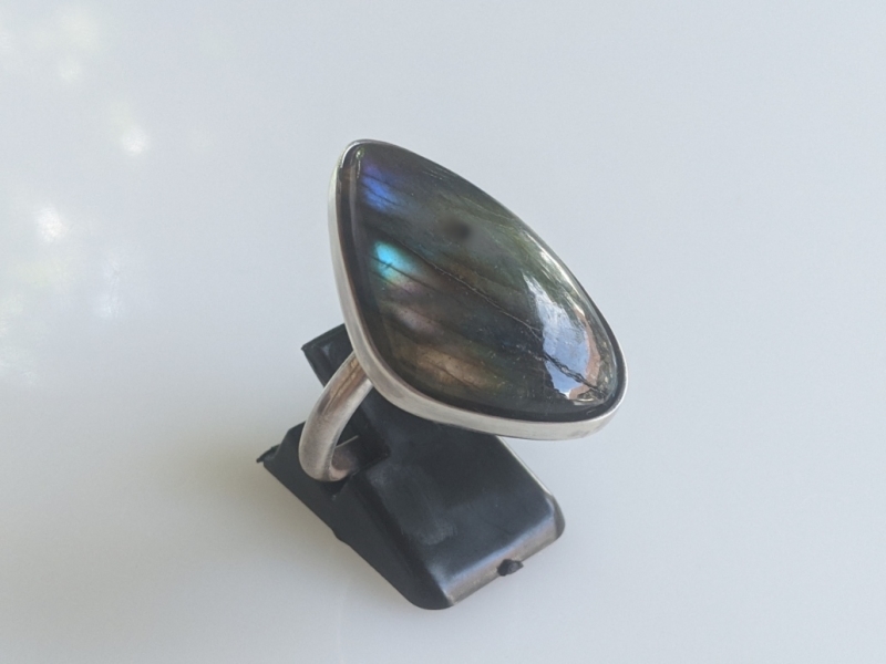 925er Silber Ring - Labradorit blue shine II 925er Silber Ring - Labradorit blue shine II