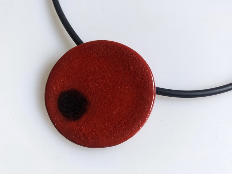 Keramik Kette - rot Auge Keramik Kette - rot Auge