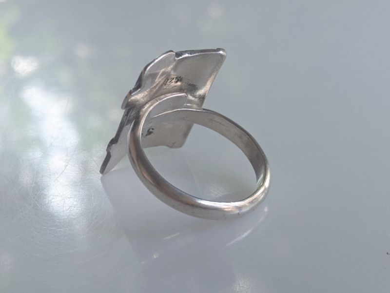 925er Silber Ring harmonisches Chaos II 925er Silber Ring harmonisches Chaos II
