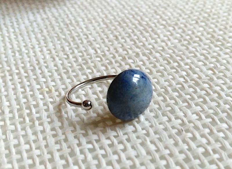 Keramik Ring - Jeans offen