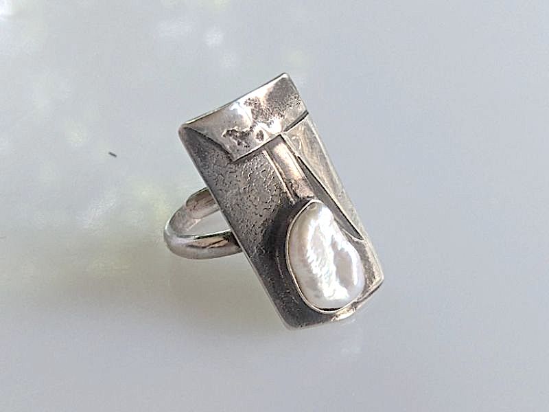 925er Silber Ring "harmonisches Chaos"