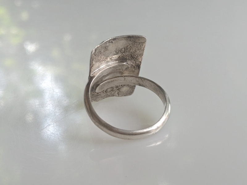 925er Silber Ring „harmonisches Chaos“ III