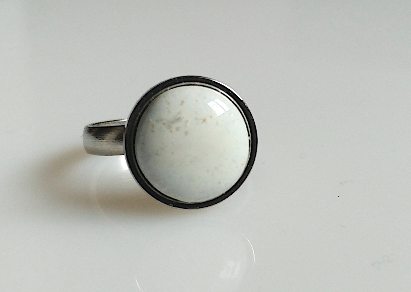 Keramik Ring - Perlmutt Keramik Ring - Perlmutt
