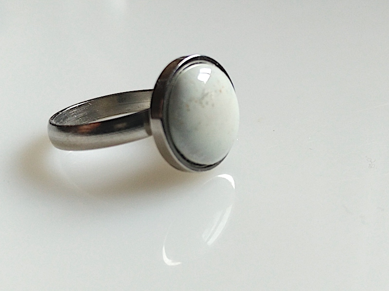 Keramik Ring - Perlmutt Keramik Ring - Perlmutt
