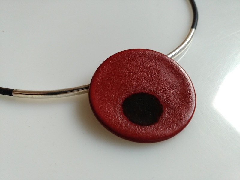 Set Keramik rot rund Set Keramik rot rund