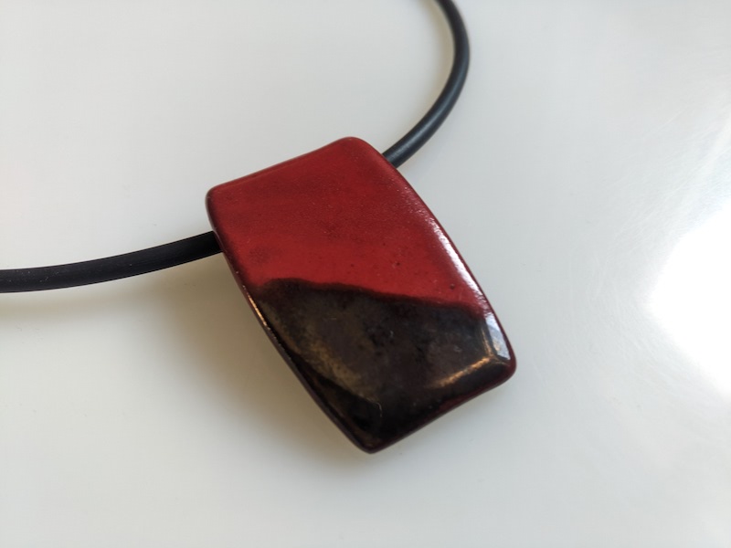 Keramik Kette - rot Keramik Kette - rot