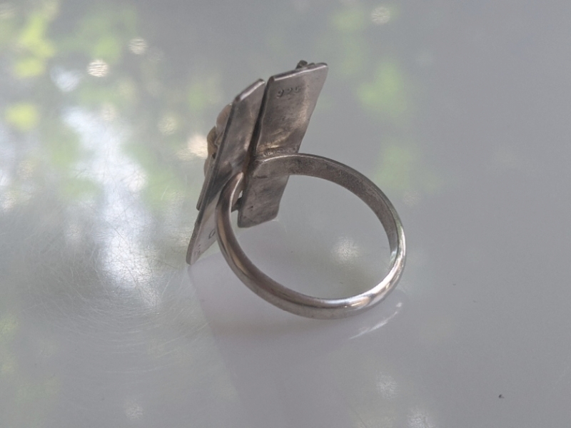 925er Silber Ring - Süßwasserperle 925er Silber Ring - Süßwasserperle