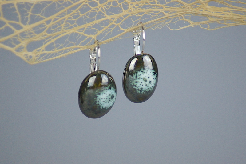 Unikat, Schmuck, Keramik, Ohrring, Ohrstecker, Design, Designer, Einzelstück,  Keramik Schmuck online kaufen, Onlineshop, Berlin, Keramikschmuck, Lagenlook,   Ohrschmuck,  Oderbruchscheune, Kunst, Kunst Loose Tage, Oderbruch, Neulewin