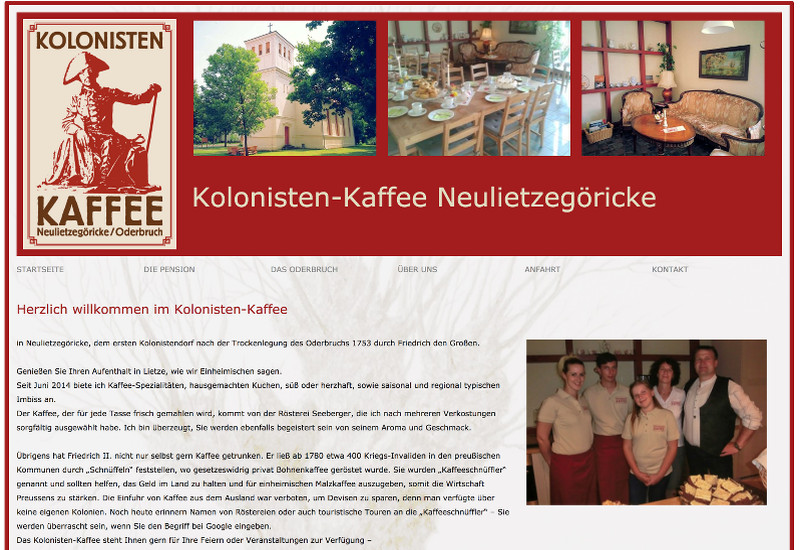 Webdesign Oderbruch web-designwerkstatt Webseite