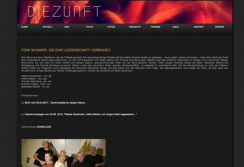 Webdesign Oderbruch web-designwerkstatt Webseite